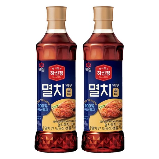 하선정 멸치액젓 골드