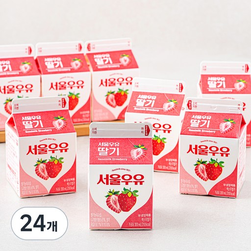 서울우유 딸기