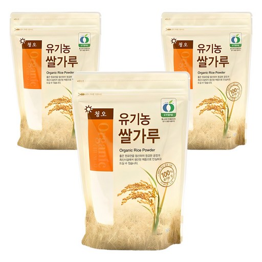 청오건강 유기농 쌀가루