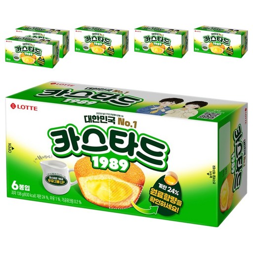 롯데웰푸드 카스타드 오리지널