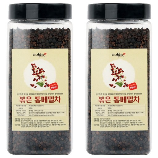 증안리약초마을 전통비법 볶은 껍질 통메밀차
