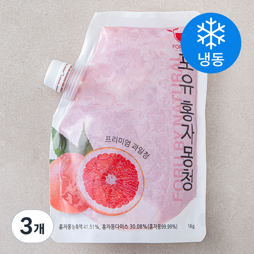 포유 홍자몽청 (냉동)