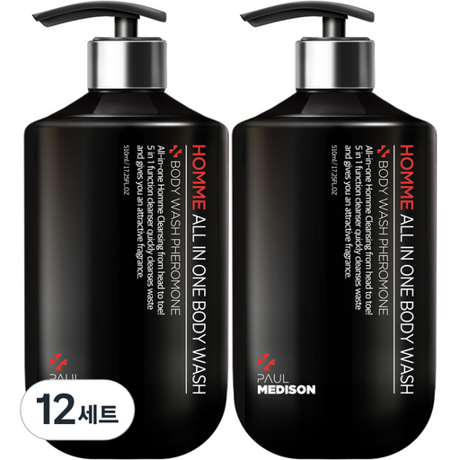 폴메디슨 옴므 대용량 올인원 바디워시 페로몬향 510ml