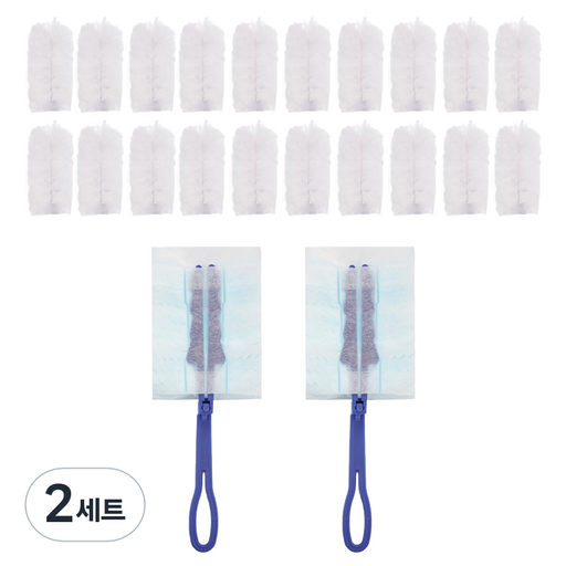 토브드림 다용도 먼지털이개 핸들 2p + 리필 20p