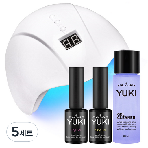 유키 젤네일 필수품 스마트 젤램프 세트