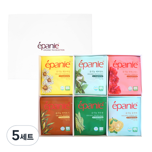 에빠니 오가닉티 셀렉션 6종 세트