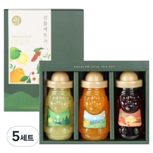 제주앤팜 프리미엄 제주 차 기 선물세트
