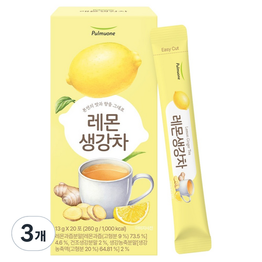 풀무원건강생활 풀무원 레몬생강차