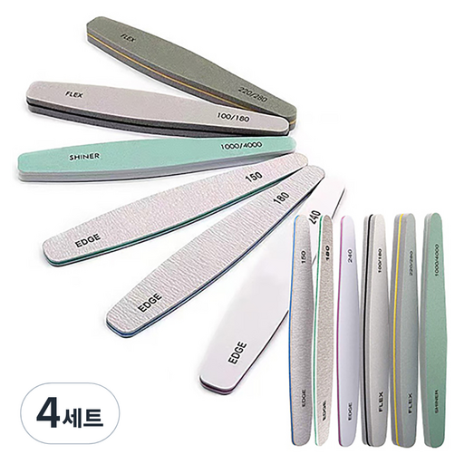 OON 폴리싱 스펀지 스틱 사포 6종 x 2p 세트