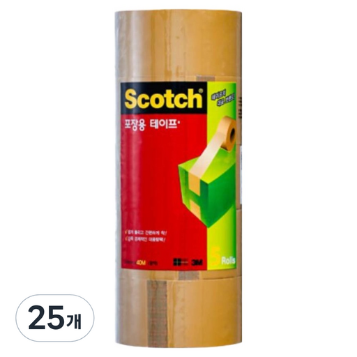 스카치 포장용 테이프 3650 48mm x 40m