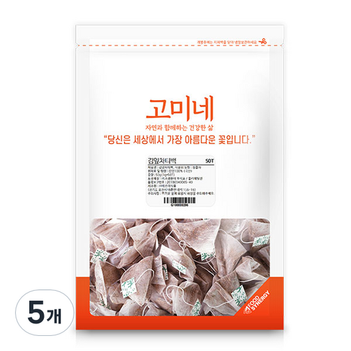 고미네 감잎 티백