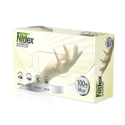 니트렉스 라텍스장갑 100p