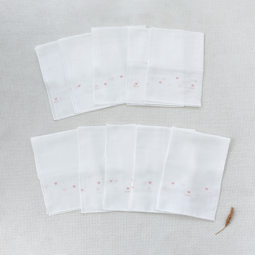 베이비앤아이 밤부 거즈 손수건 10p