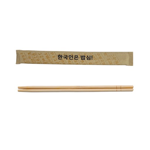 크라프트 밥심 대나무 젓가락