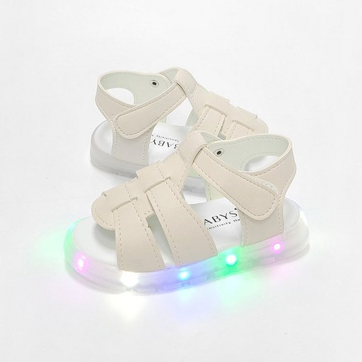 새끼발바닥 아동용 키라 LED 샌들