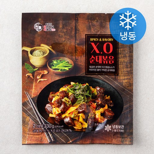 추억의국민학교떡볶이 X.O 순대볶음 (냉동)