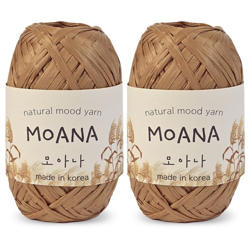니뜨 모아나 뜨개실 40g x 2p