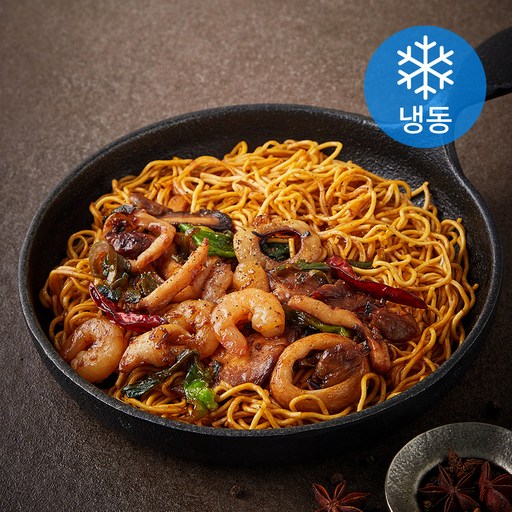 티엔미미 해물차우면 밀키트 (냉동)
