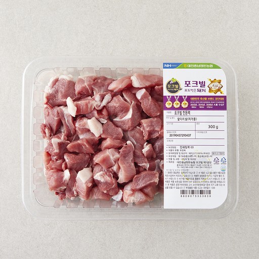 포크빌 농협 한돈팩 앞다리살 찌개용 (냉장)