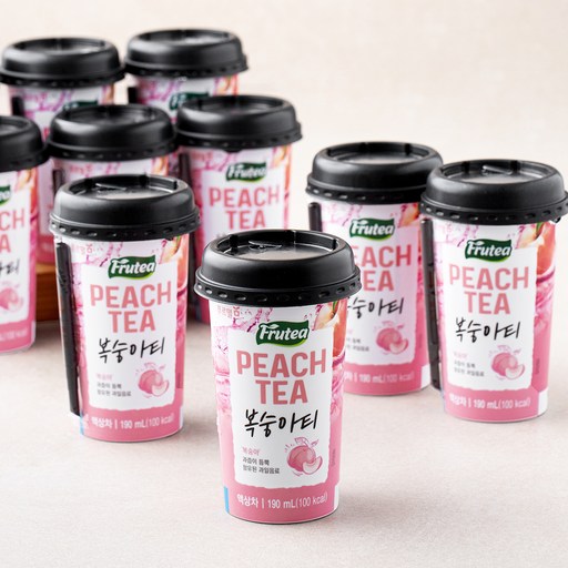 푸르밀 푸르티 복숭아티