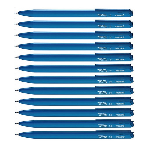 모나미 트리피스 삼각 볼펜 1.0mm