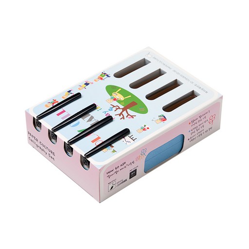 종이문화 플레이캘리 메이트 엽서 17 딥블루 100p