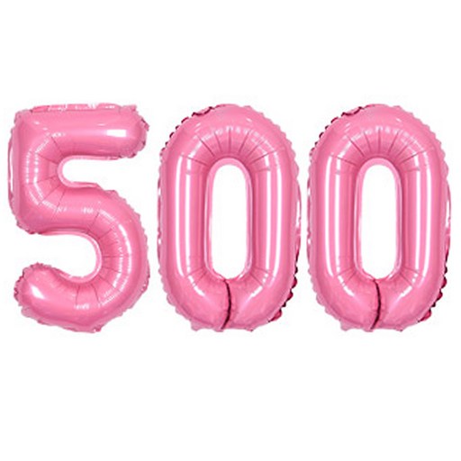 JOYPARTY 숫자 500 은박 풍선 대 세트