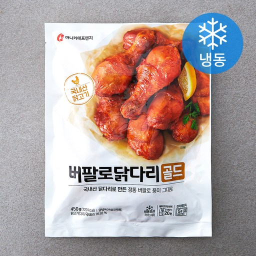 마니커에프앤지 버팔로 닭다리 골드 (냉동)