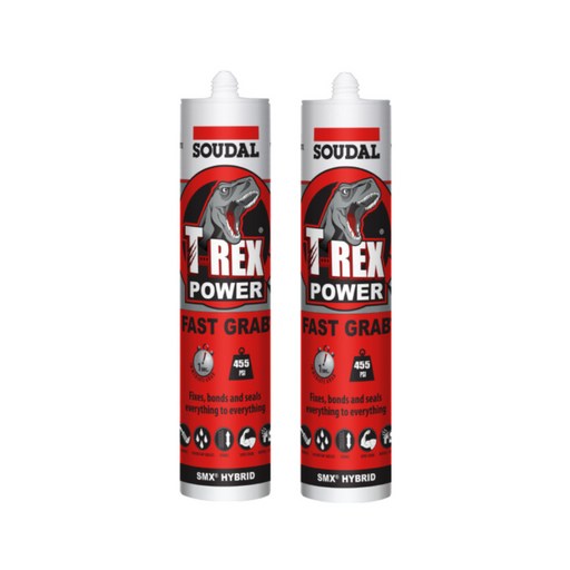 수달 티렉스 초강력 접착 실리콘 SOUDAL T-REX 흑색