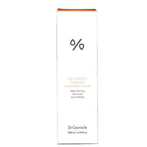 닥터슈라클 오알파 컨트롤 클리어링 클렌징 폼 200ml - Dr. Ceuracle 5alpha Control Clearing Cleansing Foam