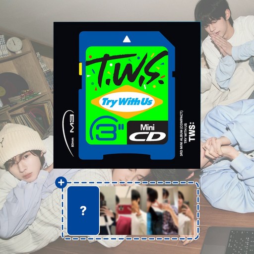 [특전] 투어스 TWS 3집 미니 앨범 TRY WITH US 트라이 위드 어스 컴팩트 COMPACT 버전