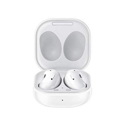 Samsung Electronics Samsung Galaxy Buds Live True Wireless Earbuds wActive Noise Cancelling (Wirel, Mystic White_Buds Live, 상세 설명 참조0, Mystic White