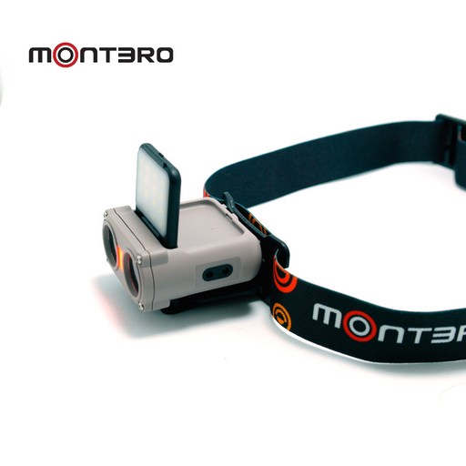montero 3way 캠핑 낚시 등산 야외용 충전식 헤드랜턴 캡라이트 등산 램프 캡라이트