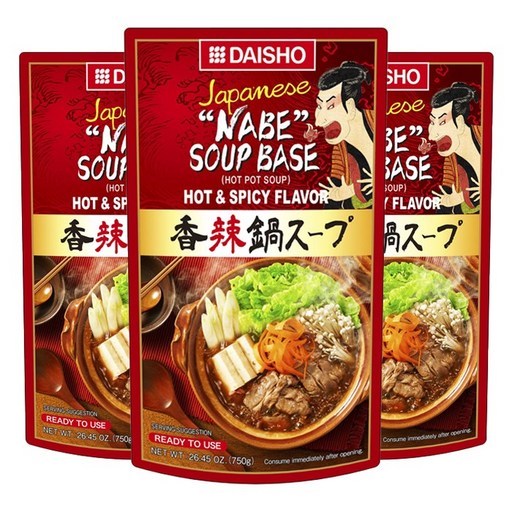 다이쇼 향라 나베 스프 핫 & 스파이시 맛