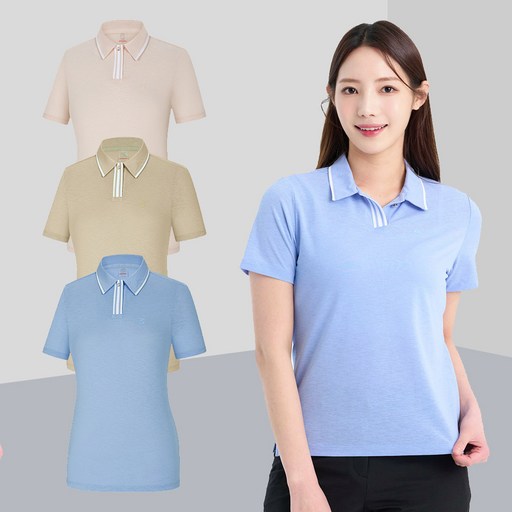 콜핑 여성 여름 하이쿨 카라 반팔 등산 티셔츠 디알테(여) KVT4902W