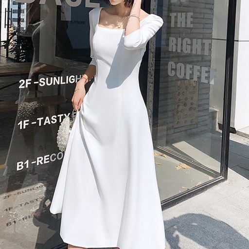 [수입] 브라이덜샤워 원피스 돌잔치 피로연 셀프웨딩 드레스