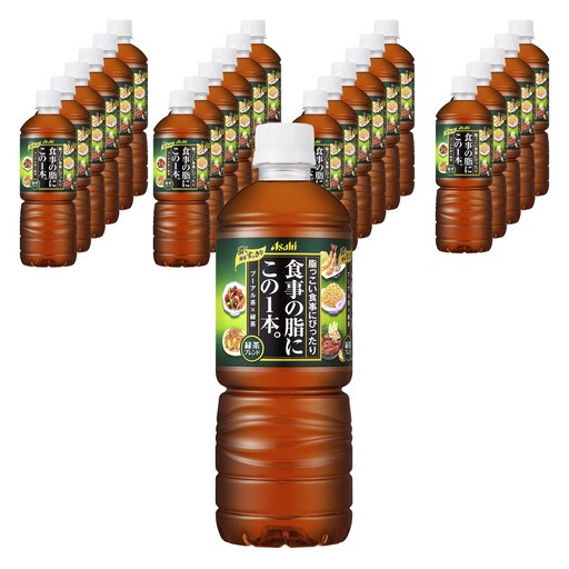 Asahi 기름진 식사에 1잔 보이차 X 녹차 페트