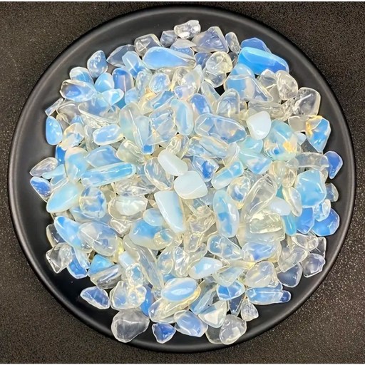 100g 고퀄리티 천연 오팔 크리스탈 쿼츠 아로마테라피 돌 어항/화분/수족관 DIY 장식