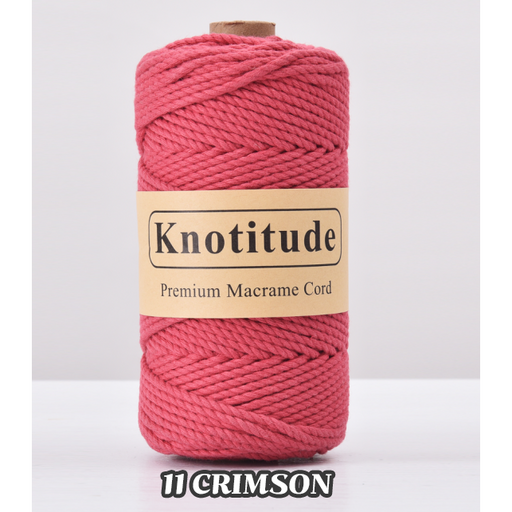 3.0mm 100 yard 꼰사 마크라메 콘사 컬러로프 마크라메 실 재료