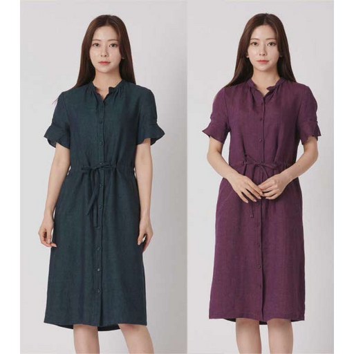 [현대백화점](BCBG) B1M4O686 S 소프트린넨 원피스