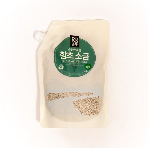 순꽃 함초소금 중간염 우수천일염사용 HACCP 유기농함초
