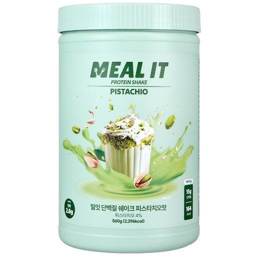 밀잇 단백질 쉐이크 피스타치오맛