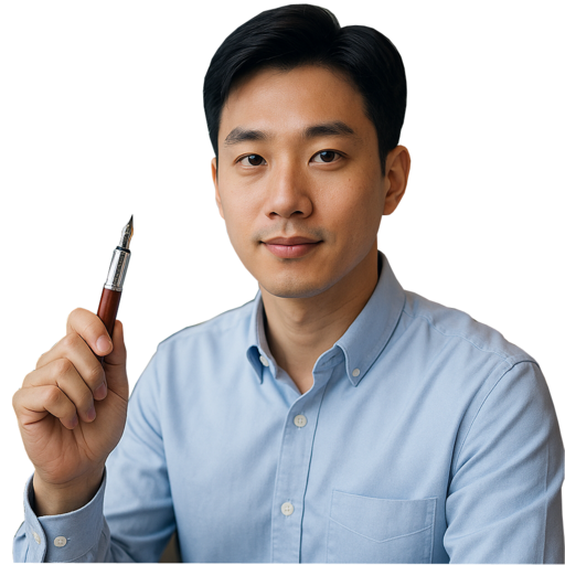 모아홈 고급 입문용 선물 세트 만년필 잉크 1개