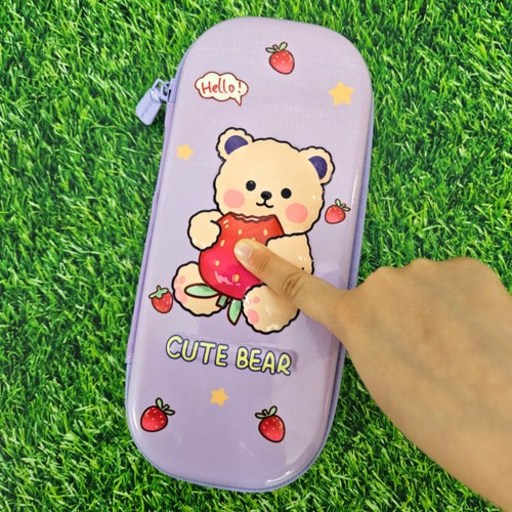올오브홈 귀여운 캐릭터 필통 대용량 입체 3D 펜케이스