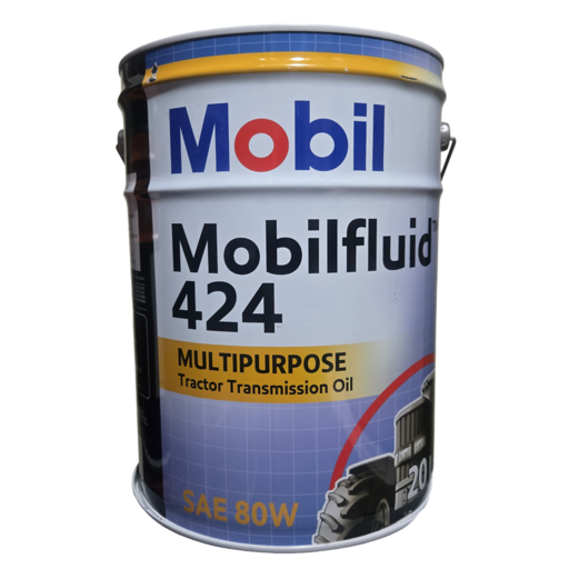 투제이몰 모빌 플루 424 UTTO 트랙터 농기계 유압오일 20L, 1개