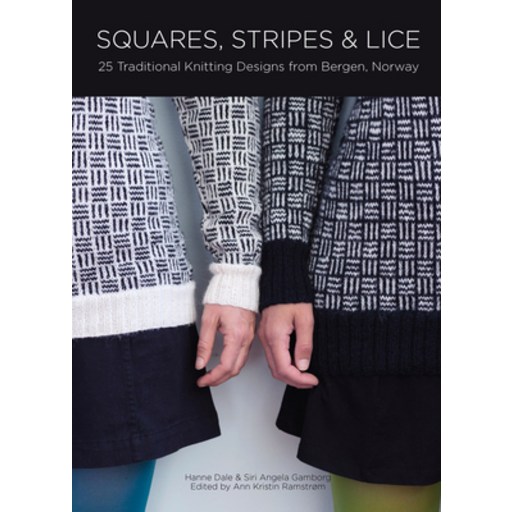 (영문도서) Squares Stripes & Lice: 25 Traditional Knitting Designs from Bergen Norway Hardcover
