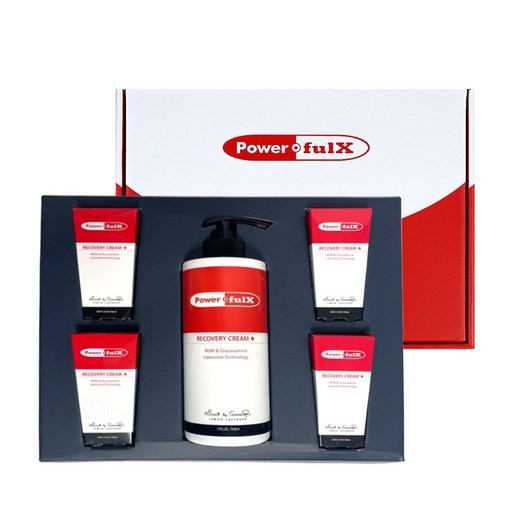 파워풀엑스 장민호 파워풀크림 선물세트C12 500ml+20mlx4개