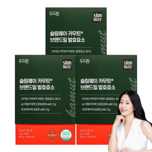 [두드림] 슬림웨이 카무트 브랜드밀 발효효소