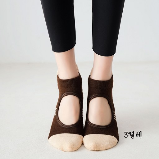 TIPP 논습립 필라테스 요가양말 3켤레
