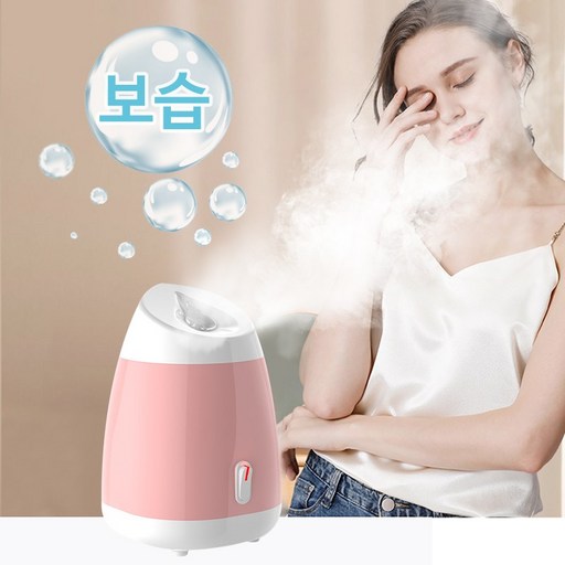 keka 얼굴 스팀기 과채 페이스 스티머 나노 미스트기 수분 공급 보습 120ML 물탱크
